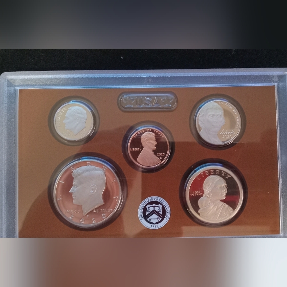 United States Mint 2020 Proof Set - Silver Tones - Picture 3 of 6